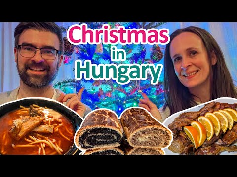 I Vlogged our CHRISTMAS and it turned into a Hungarian FOOD Video!😅🎄🇭🇺