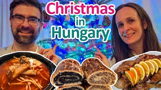 I Vlogged our CHRISTMAS and it turned into a Hungarian FOOD Video!😅🎄🇭🇺
