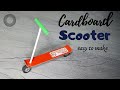 How To Make Scooter Cardboard Scooter R Black Craft Studio