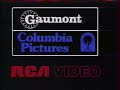 Gaumont Columbia Pictures RCA Video 1980s