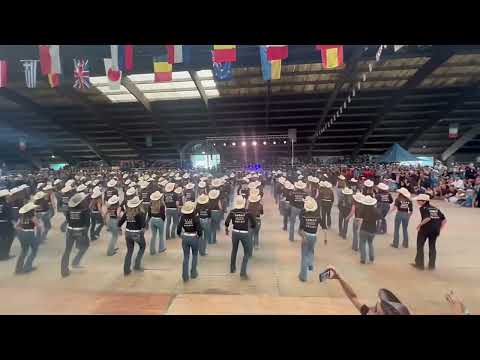 The Young Generation performing 4 LIFE at the Voghera Country Festival 2024