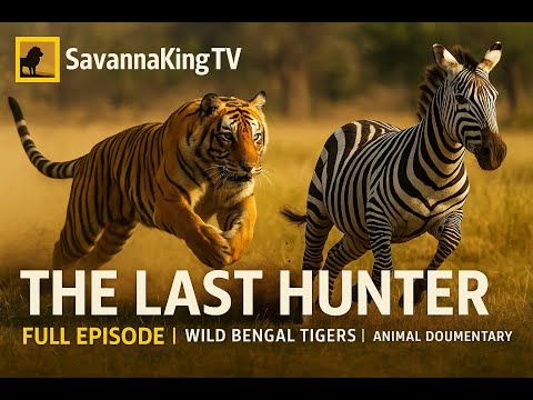 The Last Hunter (Full Episode) | Tiger vs Zebra – Wild Bengal Tigers Documentary