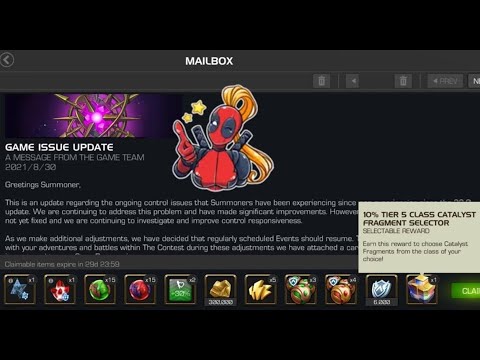Compensation quick opening - 6* nexus crystal | Marvel Contest of champions