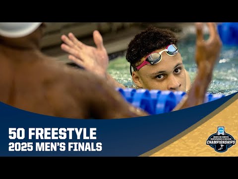 Men's 50 freestyle | 2025 NCAA swimming championships