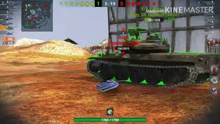 World of Tanks blitz M103 字幕プレイ動画