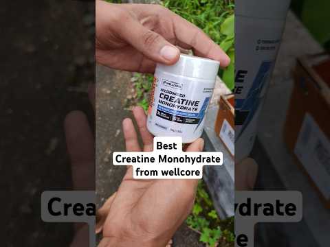 Best Creatine under ₹500 | Wellcore Micronised Creatine Monohydrate