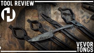Vevor Tongs and Some Integral Knife Forging