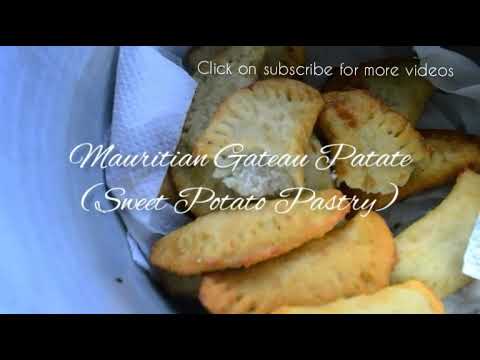 Mauritian Gateau Patate Recipe (Sweet Potato Pastry)