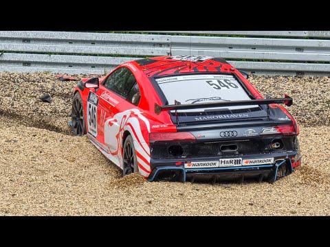 NÜRBURGRING CRASHES, Hard Battles & Tricky Moments! 24h Race Highlights 2022 ADAC TotalEnergies