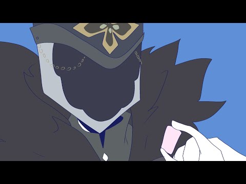 How does Capitano sound like eating marshmallow? | Genshin Impact Animatic