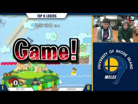 URI Smash Fest - Yat [Peach] vs. Dingus [Ice Climbers / Zelda] (Losers Semis)