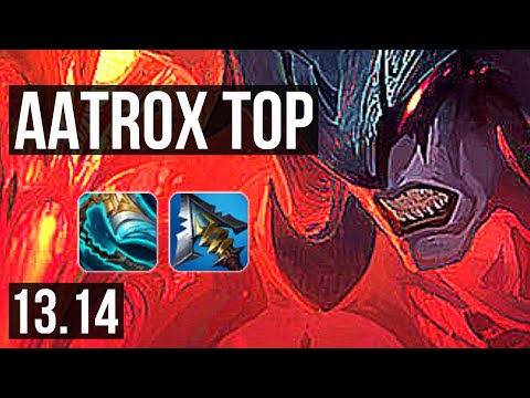 AATROX vs GANGPLANK (TOP) | Rank 2 Aatrox, 13/1/3, 7 solo kills, Legendary | EUW Grandmaster | 13.14