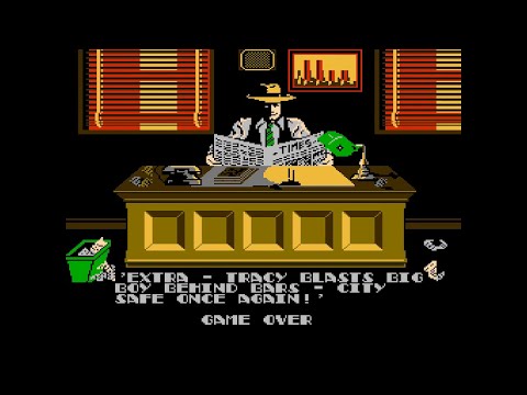 Dick Tracy Nes Nintendo Full Playthrough No Death