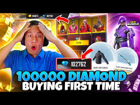 Buying 100000 Diamonds in my Free Fire ID For the First Time 😲 Tonde Gamer - Garena Free Fire