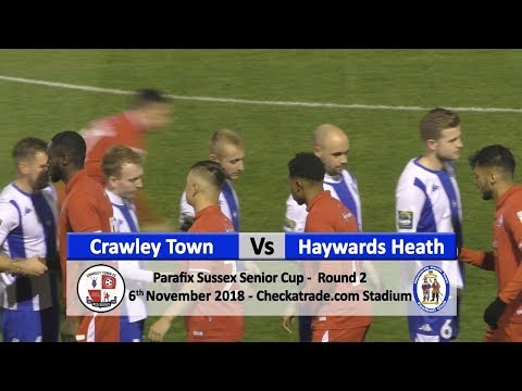 Crawley Town vs Haywards Heath Town - 6th November 2018