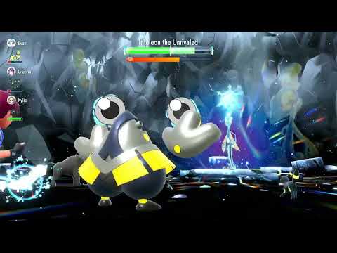 Pokemon S/V Inteleon Tera Raid - Solo with Iron Hands