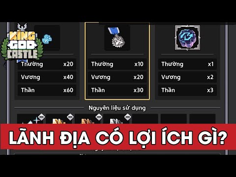 Castelo do Rei Deus: Lãnh Địa Và Lợi Ích Của