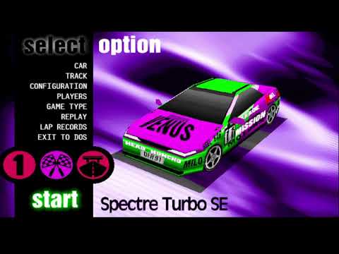 Fatal Racing /Whiplash 1995 PC Gameplay |Death Drop| Spectre Turbo SE
