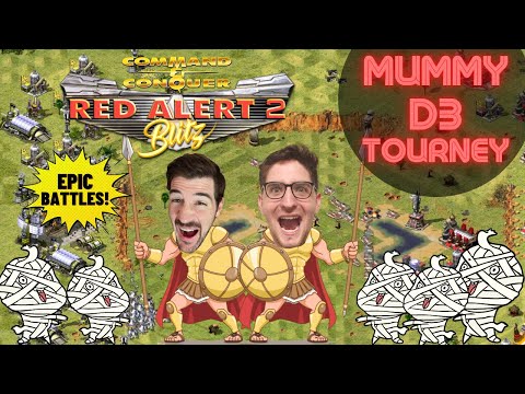 Epic Battles All Day! - $400 Red Alert 2 Tournament | D3 | Command & Conquer Yuri's Revenge (online)