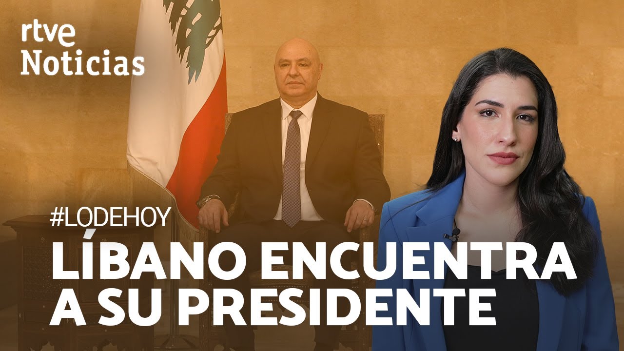 JOSEPH AOUN: Nuevo PRESIDENTE del LÍBANO tras DOS AÑOS de VACÍO, promete RECONSTRUIR el PAÍS | RTVE