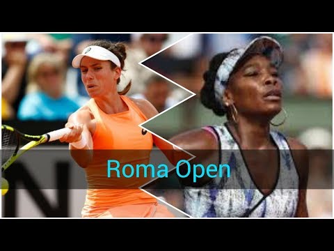 Johanna Konta vs Venus Williams/Roma Open 2019