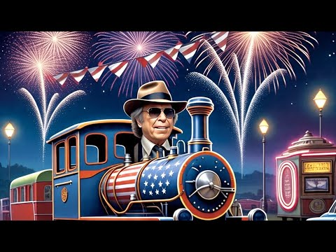 Don McLean - American Pie (L'Tric Remix) hypnotic kaleidoscope trains music video