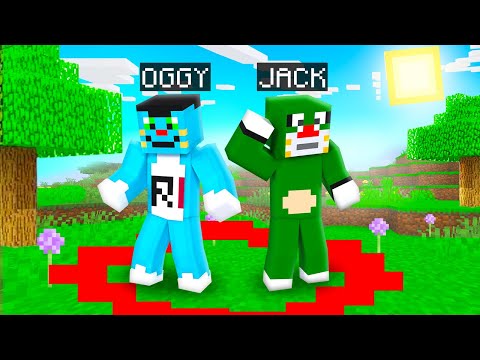 ROCK INDIAN GAMER - Minecraft Oggy And Jack Can't Leave Out The Circle | Rock Indian Gamer |