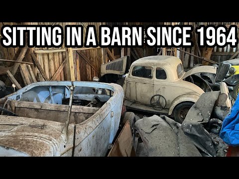 Barn to Roadworthy in 20 Minutes! One Owner 1934 Ford Coupe!
