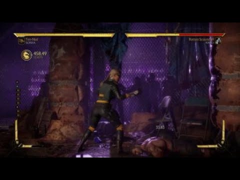 Sonya (Ten-Hut) - 13 hits (458.49) Brutality Corner Combo