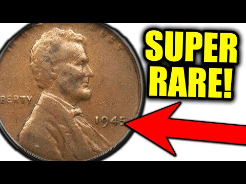 RARE 1945 Wheat Pennies that are actually WORTH MONEY!!