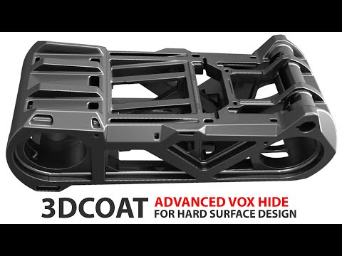 Photo - 3D Coat Advanced Vox Hide For Hard Surface Design | വ്യാവസായിക രൂപകൽപ്പന - 3DCoat