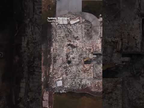 Video Thumbnail: Wildfires leave Spokane neighborhood in ruins