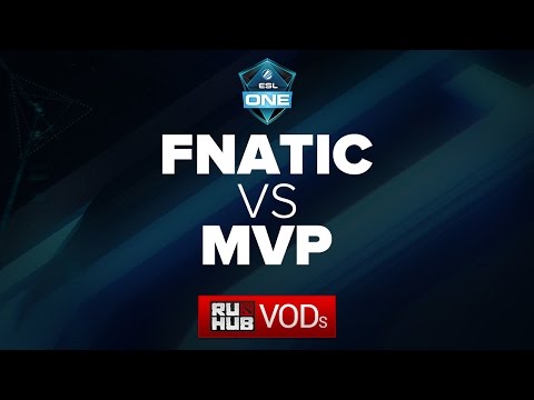 Fnatic -vs- MVP Phoenix || ESL One Frankfurt Quals final game 1