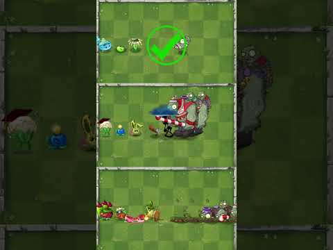Pvz 2 - melon pult team vs bun chi team vs bamboo spartan team vs gargantuar zombie team