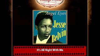 JESSE BELVIN Vocal Jazz. Angel Eyes , It's All Right With Me , Blues