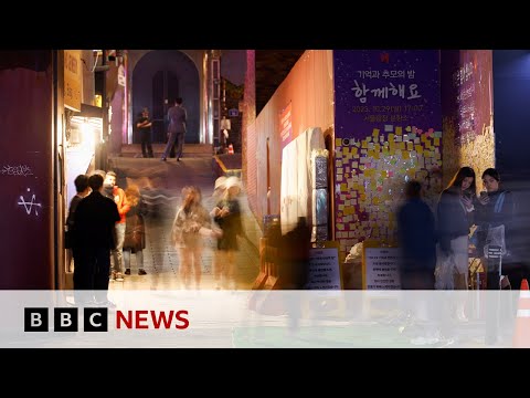 Seoul Halloween crush: Survivors speak of 'trauma' one year on - BBC News