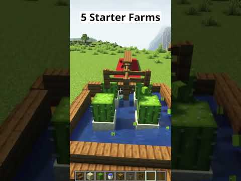 Insane Minecraft Starter Farms - Must See!