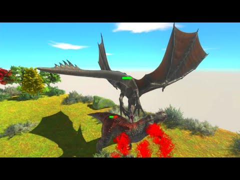 THE KING DRAGON VS ALL BOSSER - Animal Revolt Battle Simulator