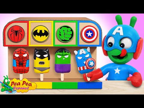Pea Pea and the Superhero Ice Cream Machine 🍦🦸‍♂️ Cartoons for Kids