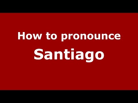 How to pronounce Santiago (Colombian Spanish/Colombia)  - PronounceNames.com