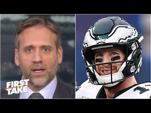 Max Kellerman 怒批老鷹隊 Carson Wentz 輸給巨人隊 | First Take (Max Kellerman rips Carson Wentz for the Eagles' loss to the Giants | First Take)