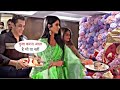 Katrina Kaif And Salman Khan Pooja Aarti Of Lord Ganesh Together At Home With Khan Parivaar