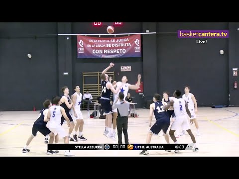 U19 -  STELLA AZZURRA vs U19-AUSTRALIA Centre of Excellence (5/10/22) #BasketCantera.TV