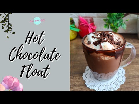 Hot Chocolate Float | Chocolate Recipe | Cook Bake Shake | Shilpika Thakur #shorts #ytshorts