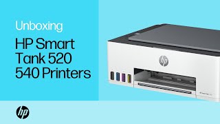 How to unbox & set up | HP Smart Tank 520 540 printers
