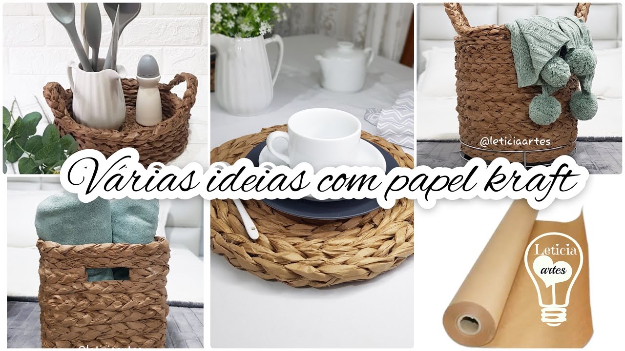 Watch Now IDEIAS FÁCEIS E LINDAS COM PAPEL KRAFT IDEIAS FÁCEIS E LINDAS COM PAPEL KRAFT