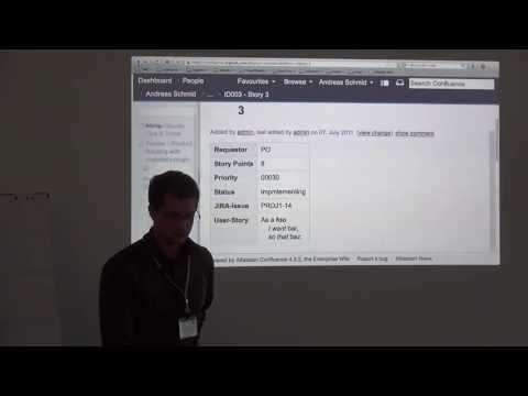 Atlassian User Group Munich - 2013-05-16 Andreas Schmid - User Stories mit Confluence