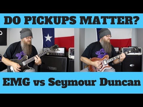 EMG vs Seymour Duncan! 4 Washburn Video!