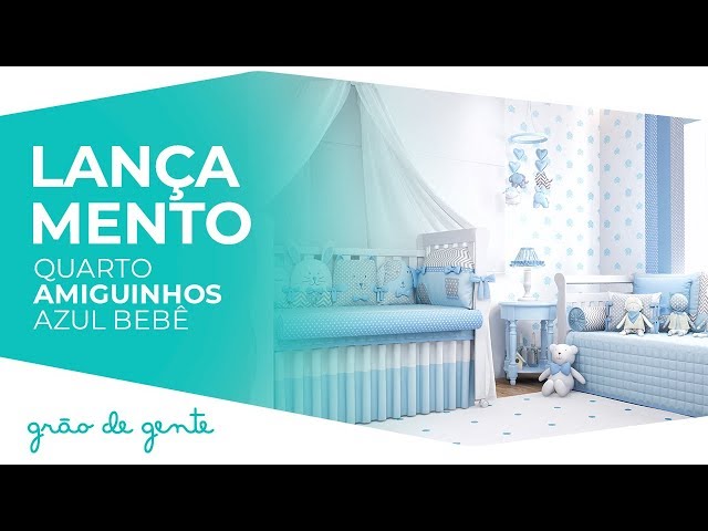 Quarto de Bebê Amiguinhos - Grão de Gente