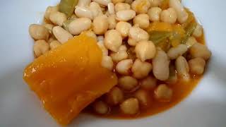 Potaje Garbanzos Andaluz con Pringa